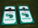 Custom High School Logo Corn Hole Games - Boards and Bags